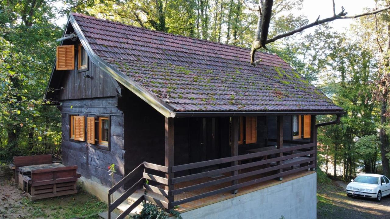 Wooden House Near The River Kupa Kamanje Dış mekan fotoğraf